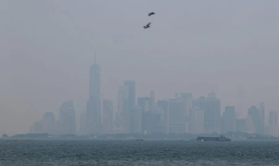 Air quality reaches ‘code red' status in the tri-state area