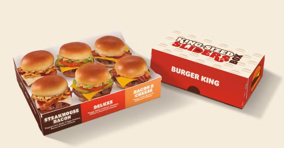 Burger King is officially testing a box of mini burgers - NewsBreak