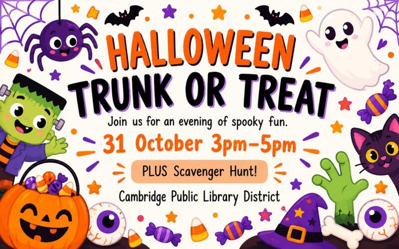 Cambridge Library Trunk-or-Treat Seeks Local Businesses and Groups for ...