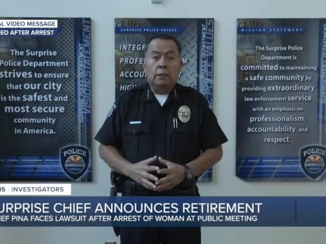 Surprise police chief announces retirement as First Amendment lawsuit ...