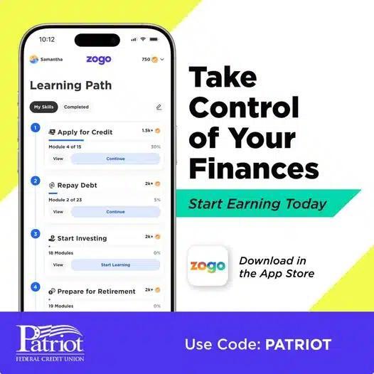 Patriot Federal Credit Union Announces Zogo Winter Olympics Financial ...
