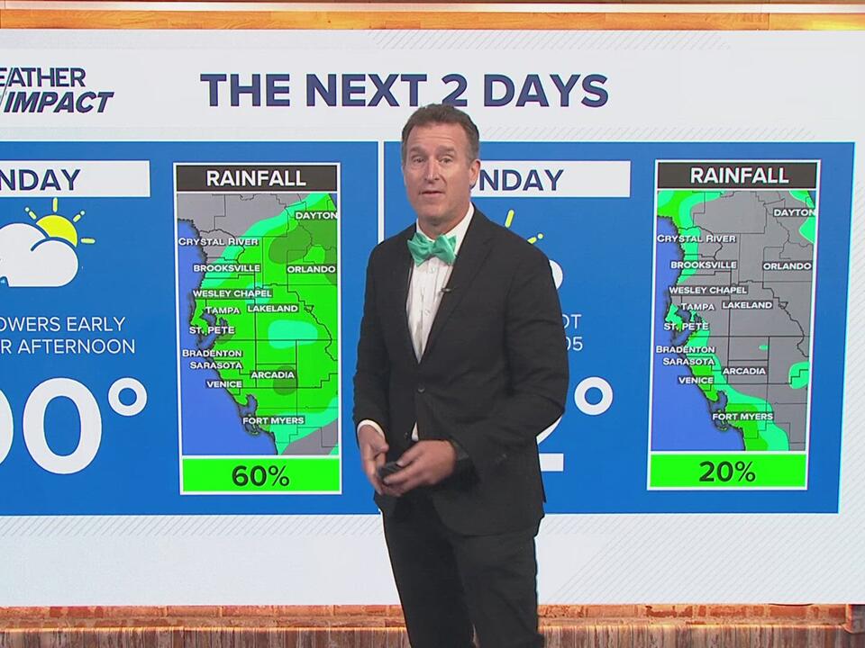 10 Weather Tampa Bay area morning forecast Sunday, Sept. 29, 2024