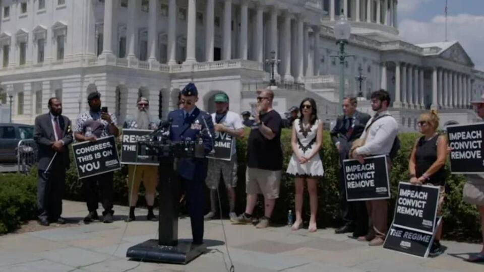 Fact Check: US Air Force Maj. Jason Watson arrested after calling for ...