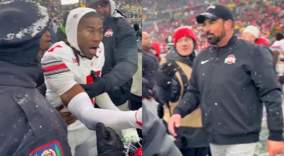 Chaos Erupts As Ohio State Players Tried To Plant Their Flag At ...