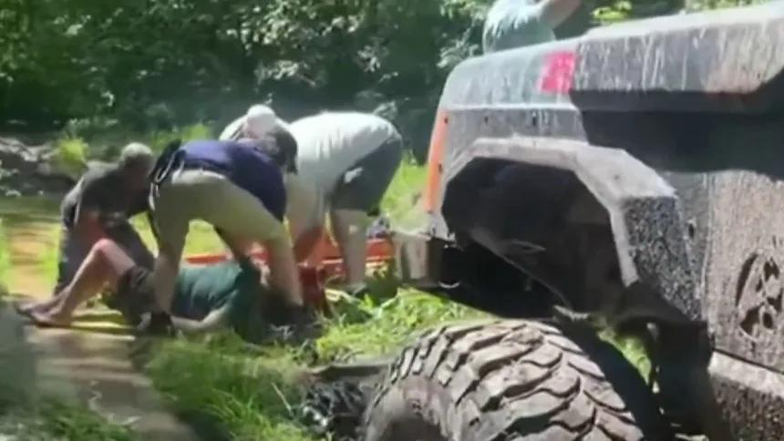 A missing Minnesota woman was stuck in mud for 3 days before being found