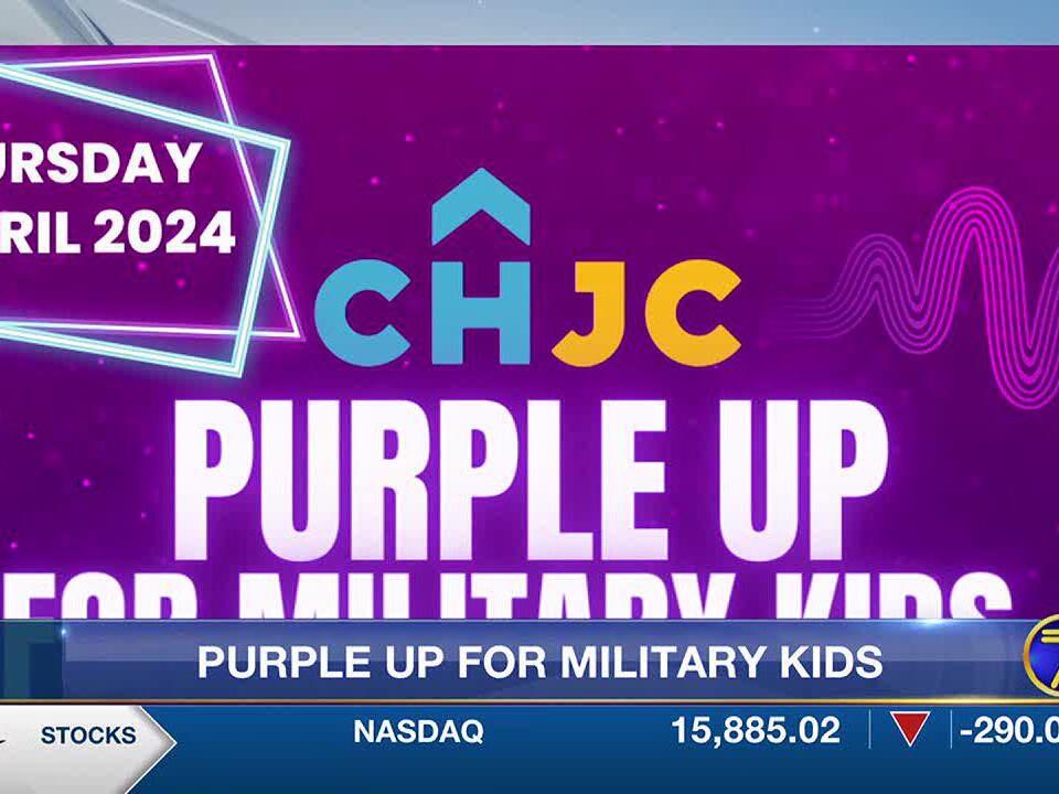 Purple Up for Military Kids