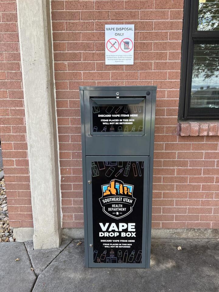 Southeast Utah Health Department introduces vape disposal drop box in ...
