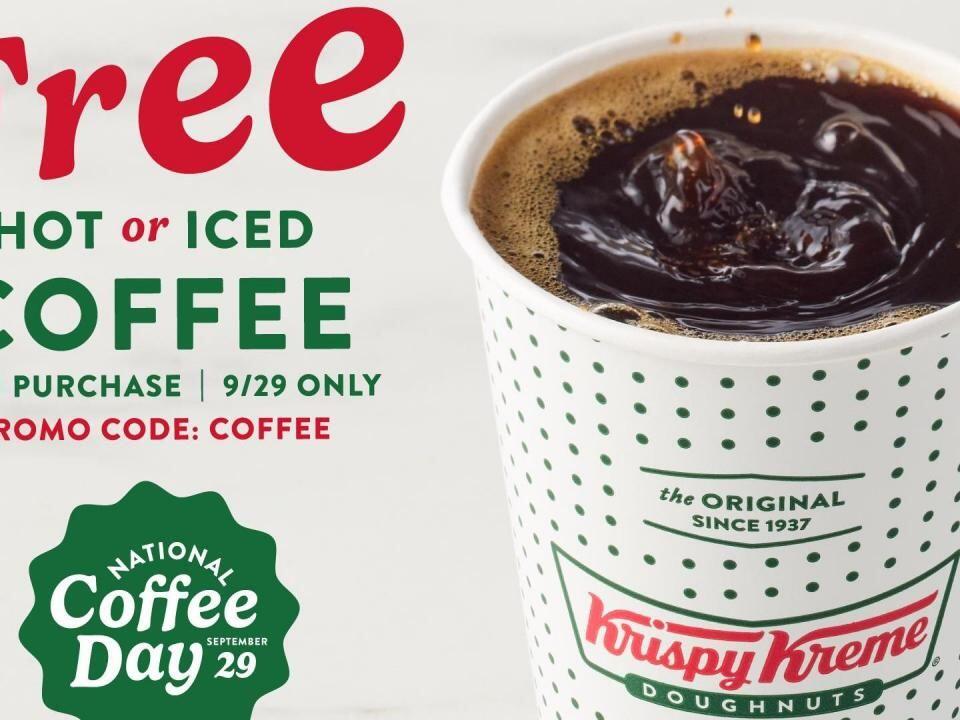 National Coffee Day 2024 deals on Sunday, Sept. 29