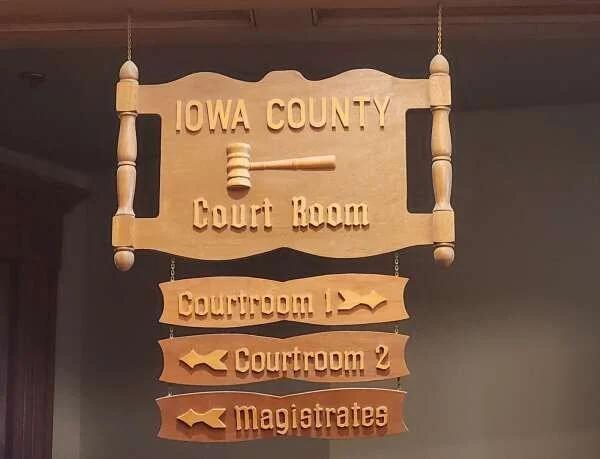 In Iowa County District Court Aug. 6-Aug. 12, 2026
