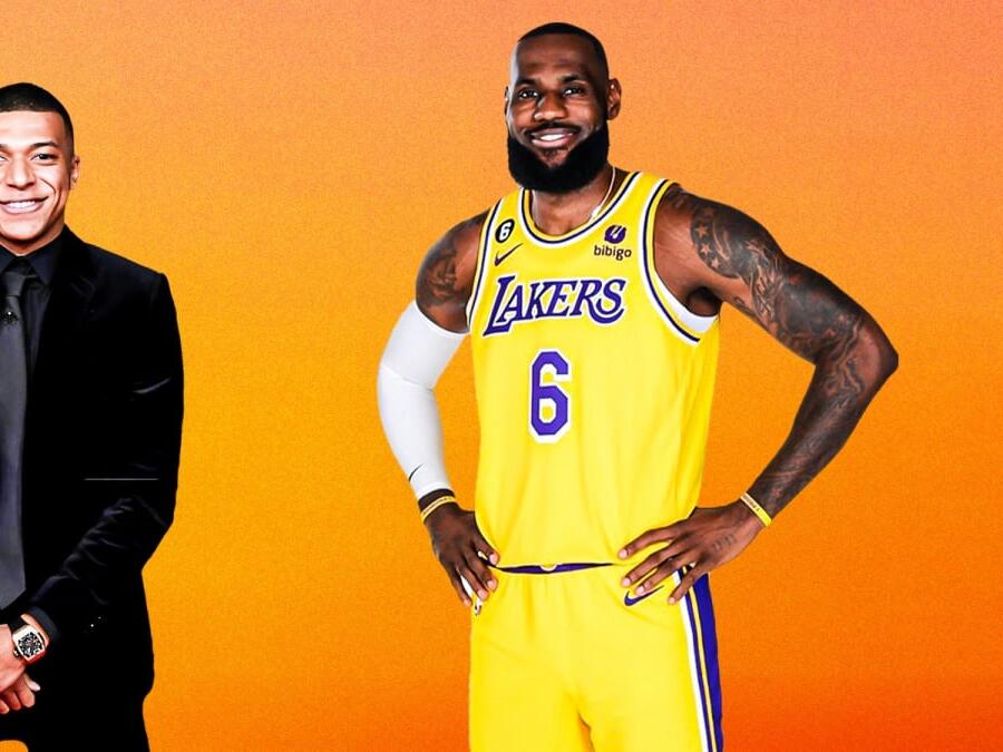 kylian mbappe and lebron james