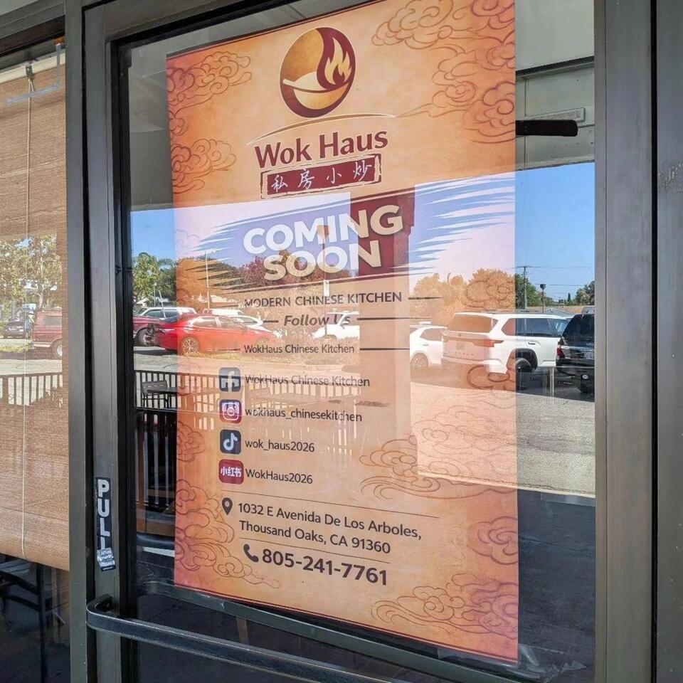 Wok Haus Modern Chinese Kitchen Coming Soon to Thousand Oaks