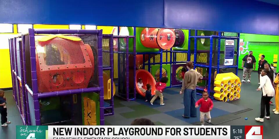 Rain or Shine: Local district’s new indoor playground means recess never gets canceled