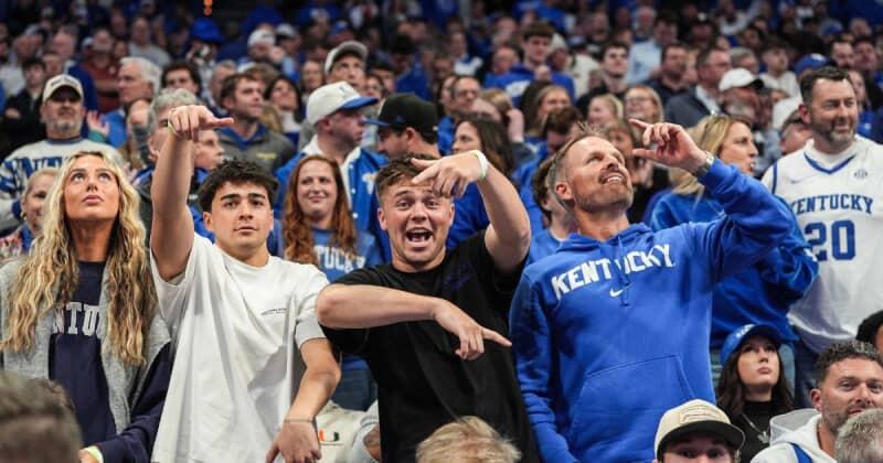 “A ton of love for BBN”: Rupp brought the energy for Kentucky-Indiana ...