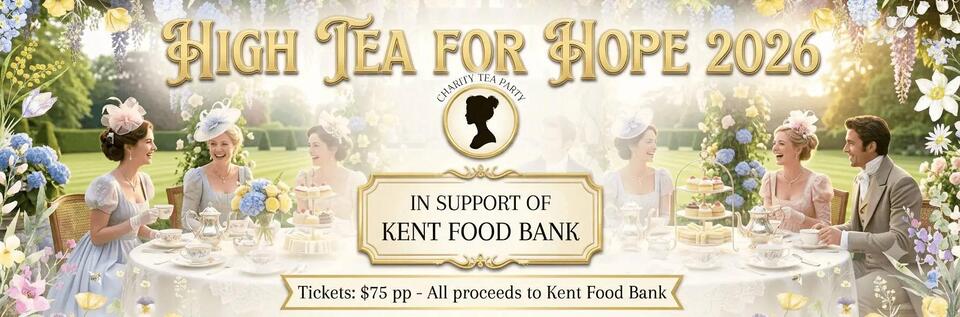 Kent Food Bank tea party fundraiser set for Aug. 16