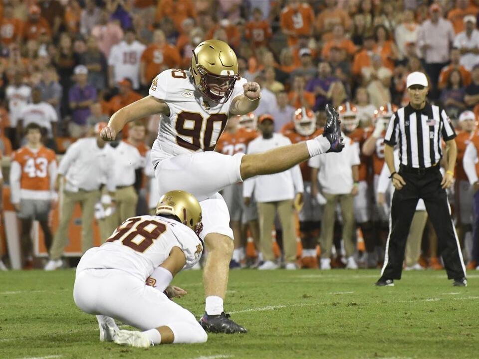 Boston College kicker Connor Lytton enters transfer portal