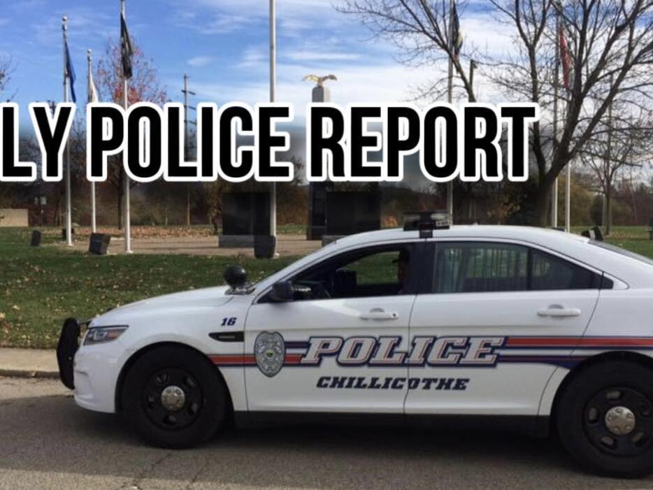 Chillicothe Police Department Daily Media Report December 15, 2024