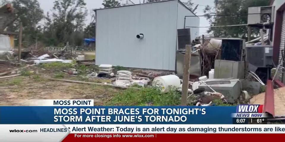 Moss Point community preparing for severe weather after June tornado
