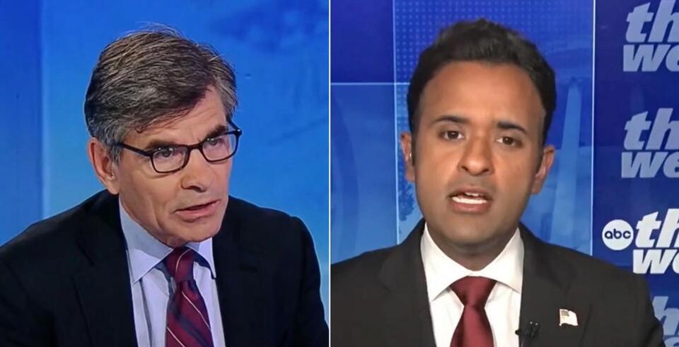 George Stephanopoulos Pushes Ramaswamy to Admit Trump Was ‘Wrong’ to ...