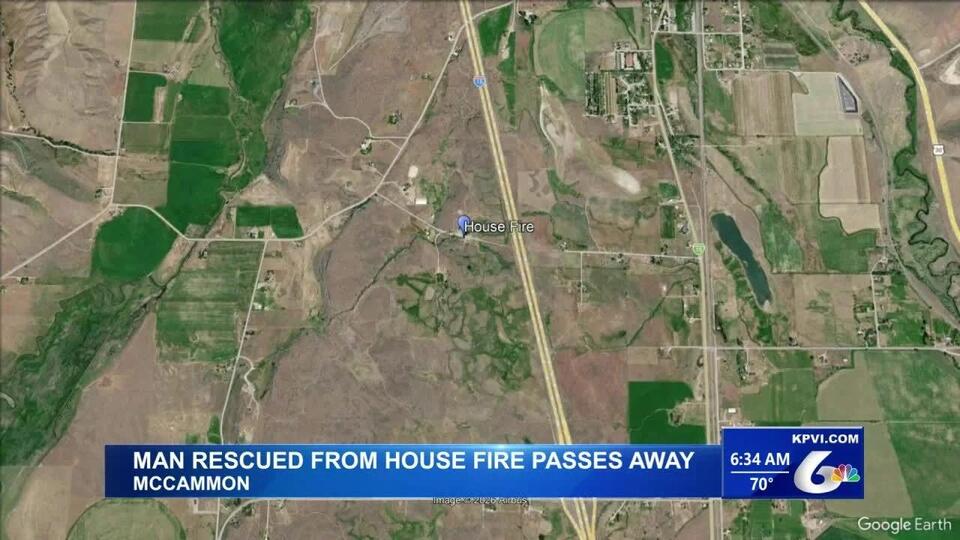 A McCammon Man Who Was Rescued from a House Fire Earlier this Month ...