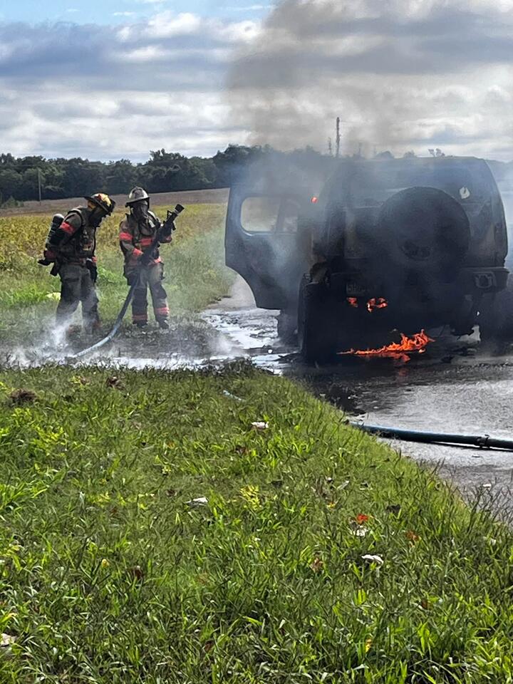 Mechanical failure causes vehicle fire in Cape Girardeau County - NewsBreak