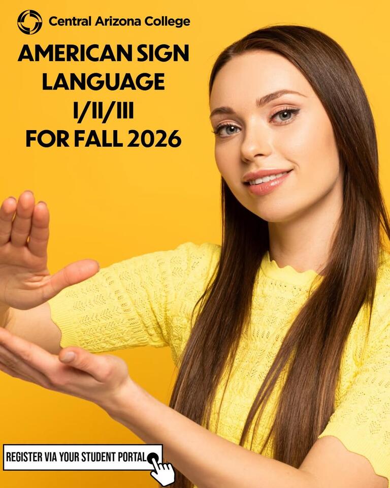 Central Arizona College offers online ASL courses - NewsBreak