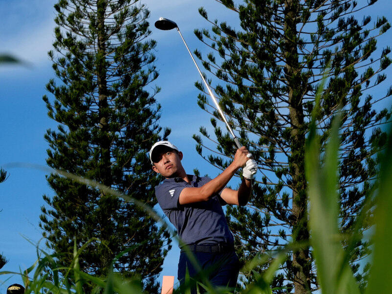 Collin Morikawa’s current club selection in July 2024, including irons