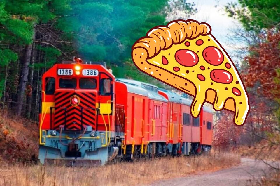 All Aboard the Pizza Train Just 2-Hours from the Twin Cities, MN ...