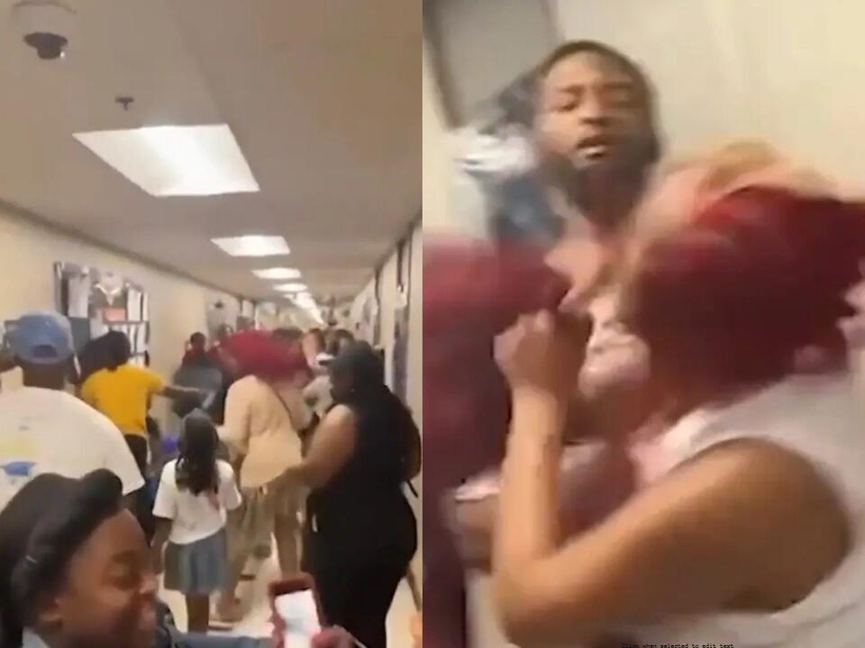 Kids scream stop as arkansas kindergarten graduation turns into wild