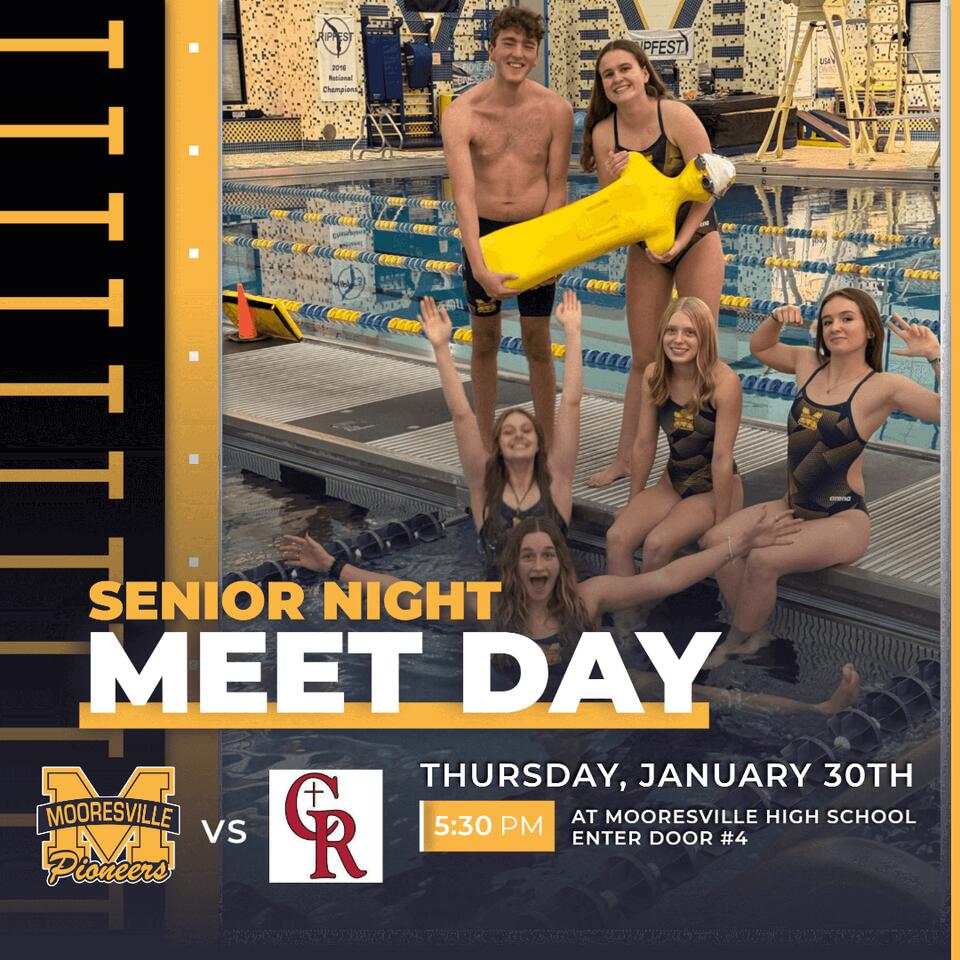 Mooresville High School Swim and Dive Teams Shine in Senior Night ...