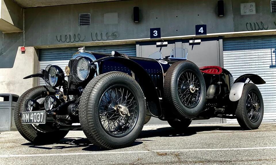 Ride-Along in Smoky: A 1926 Bentley Supersports Race Car With a 4.5-Liter Engine