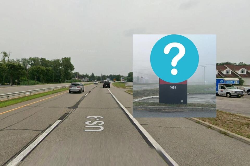 New Sign on Route 9 Goes Up, Then Disappears - NewsBreak