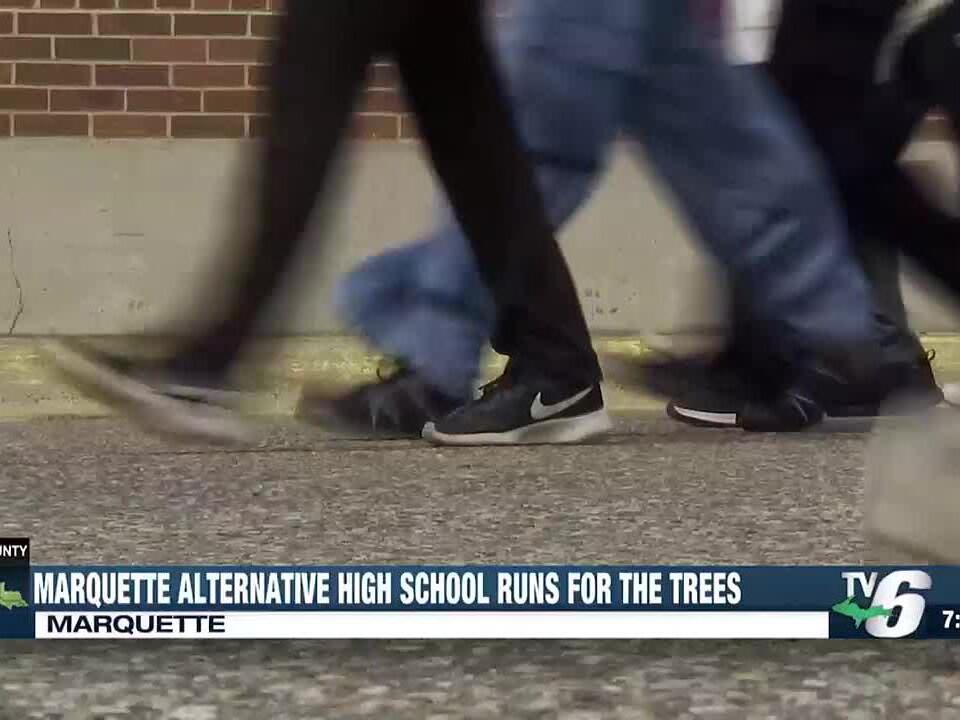 Marquette Alternative High School participates in 2024 Run for the Trees