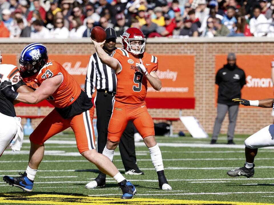 Raiders draft 2023 Fresno State quarterback Jake Haener