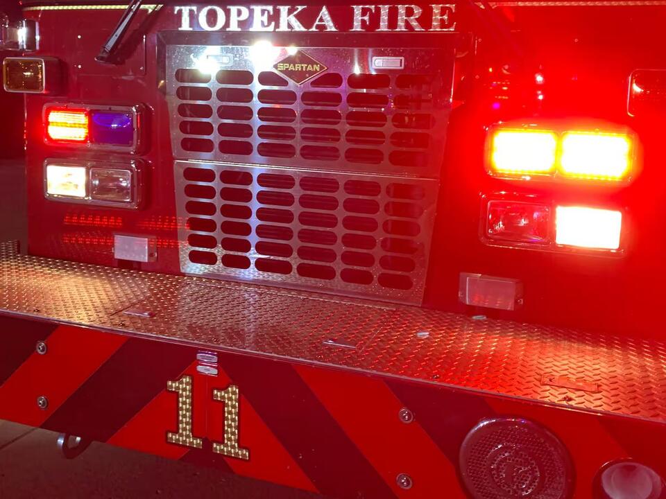Crews respond early Friday to fire at East Topeka home