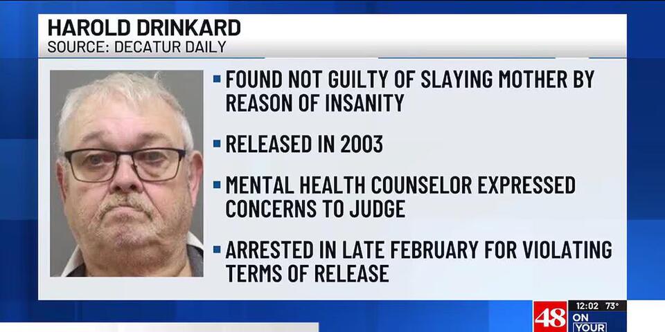Man found not guilty of murder by reason of insanity back behind bars ...
