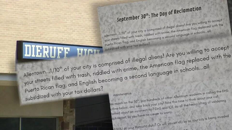 Allentown Police investigate what officials call “racist flyers ...