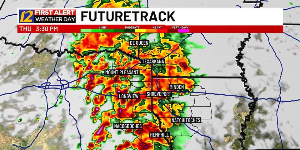 FIRST ALERT WEATHER DAY for Severe Storms
