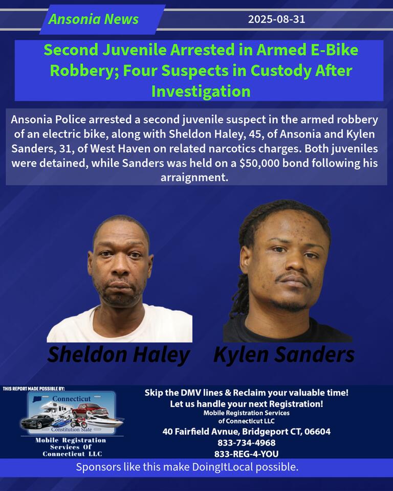 Second Juvenile Arrested in Armed E-Bike Robbery; Four Suspects in ...
