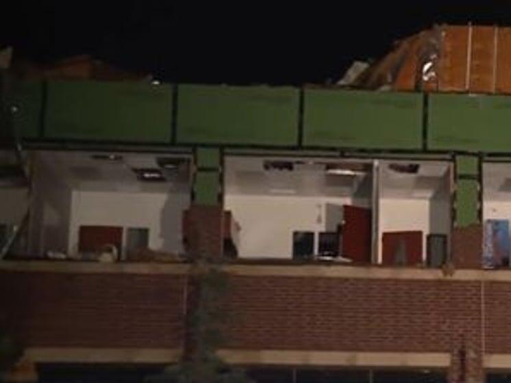Britton Road office building has windows blown out, roof blown off during destructive winds