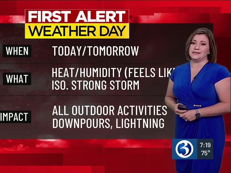 Technical Discussion: First Alert Weather Days for dangerous heat and ...