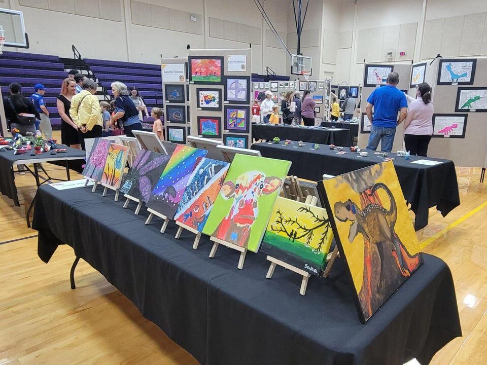 First school district art show a success