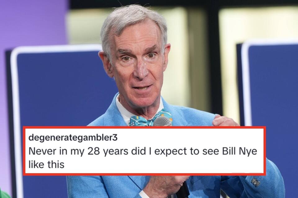 The Is Losing It Over What Bill Nye Looked Like When He Was