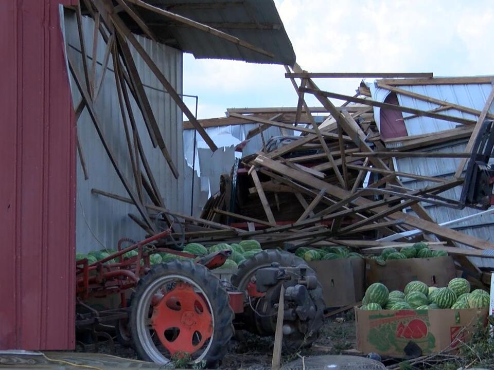 Residents unite to clean up debris after violent storm