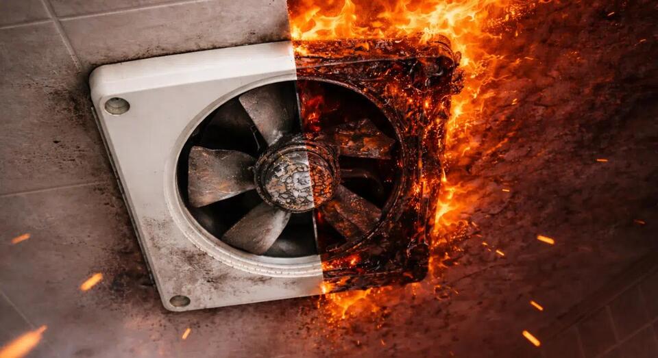 Oklahoma Winter Fire Warning: Aging Bathroom Fans Risk Fires in ...