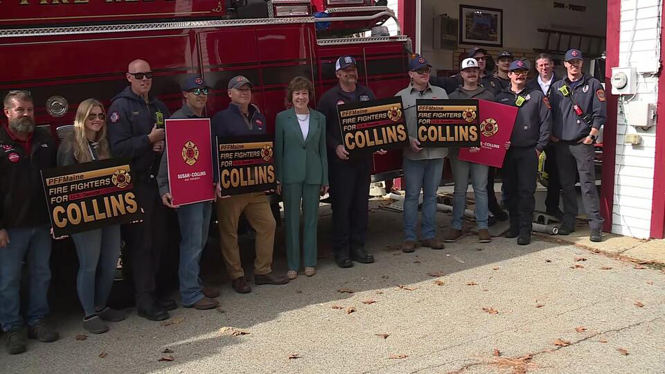 Maine firefighters union endorses Collins, Pingree - NewsBreak
