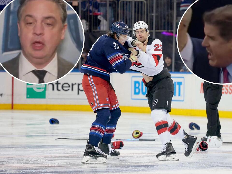 Travis Green infuriated with RangersDevils line brawl, shades Peter Laviolette