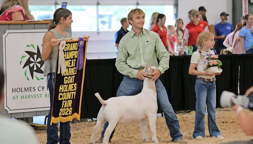 The true GOAT of the Holmes County Fair