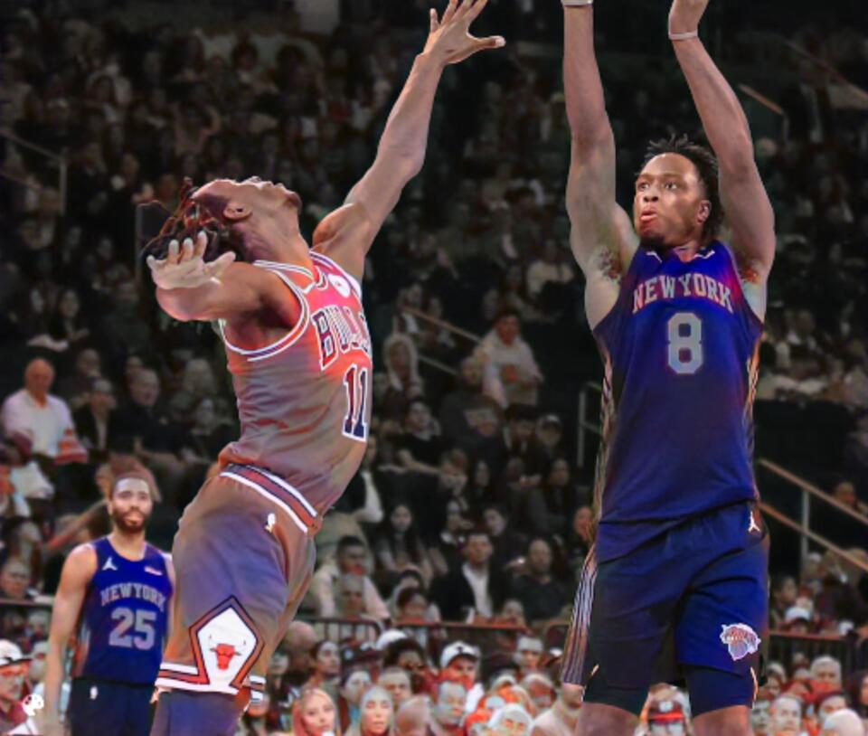 Knicks Demolish Bulls 136-96: OG Anunoby Drops 31 Points with 7 Threes