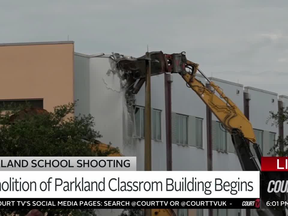 Parkland School Shooting Demolition Of School Building Begins