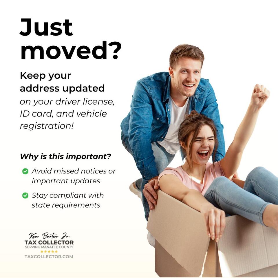 Reminder to update address on licenses and registrations - NewsBreak